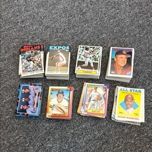 Assorted Vintage Baseball Cards in Box